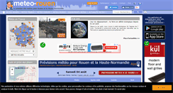 Desktop Screenshot of meteo-rouen.com